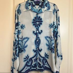 Paul Smith Baroque Pattern Shirt